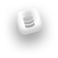 Badge 3D d'un icône de base de données