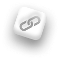 Badge 3D d'un icône de lien